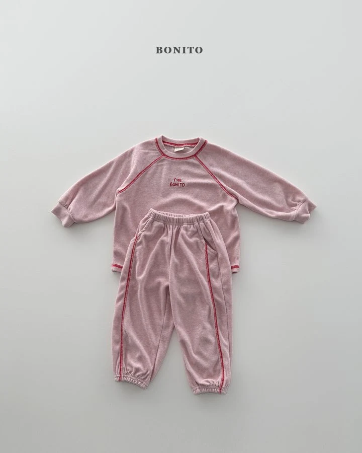Bonito - Korean Children Fashion - #discoveringself - Zigzag Top Bottom Set - 4