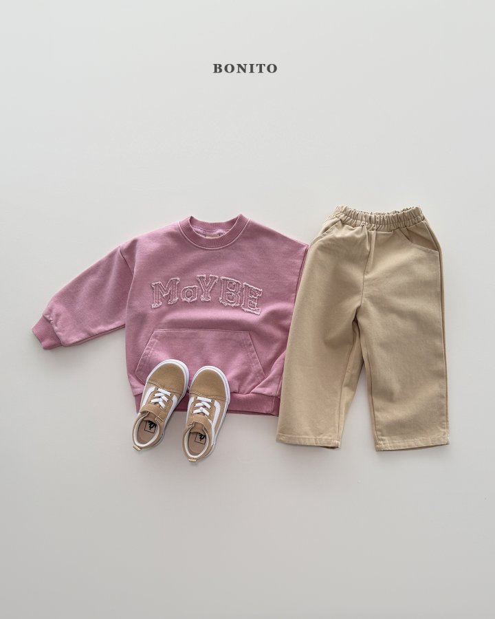Bonito - Korean Children Fashion - #fashionkids - Maybe Pigment Sweatshirt - 12