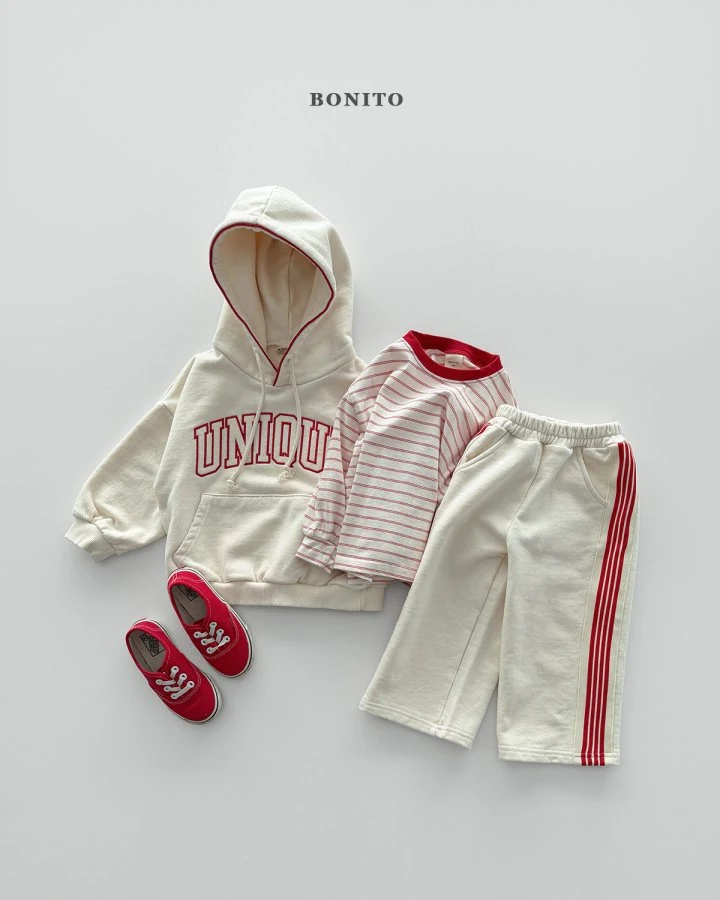 Bonito - Korean Children Fashion - #fashionkids - Unique Double-Line Hoodie - 8