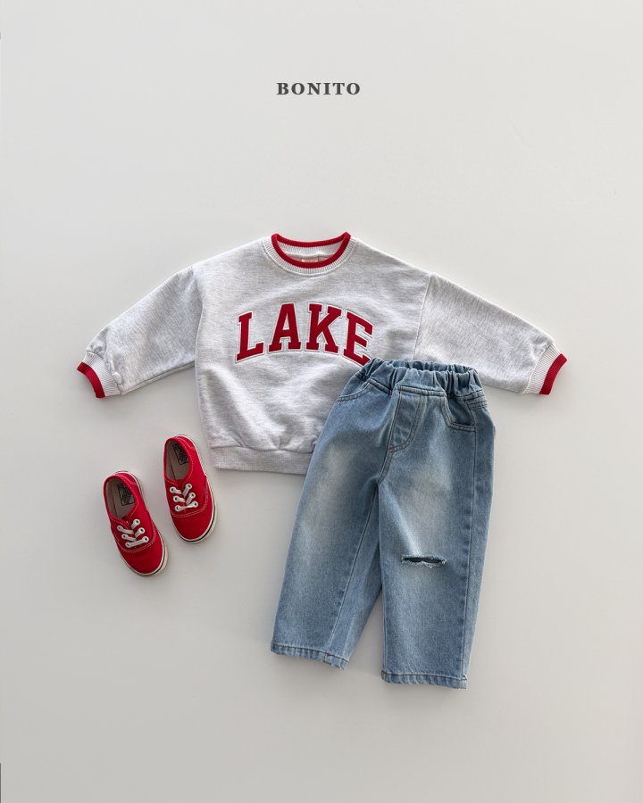 Bonito - Korean Children Fashion - #fashionkids - Lake Sweatshirt - 7