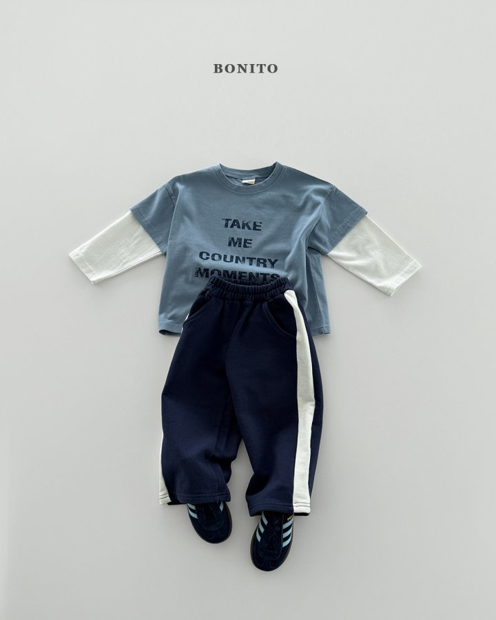 Bonito - Korean Children Fashion - #discoveringself - Short Sleeve Layered Tee - 4