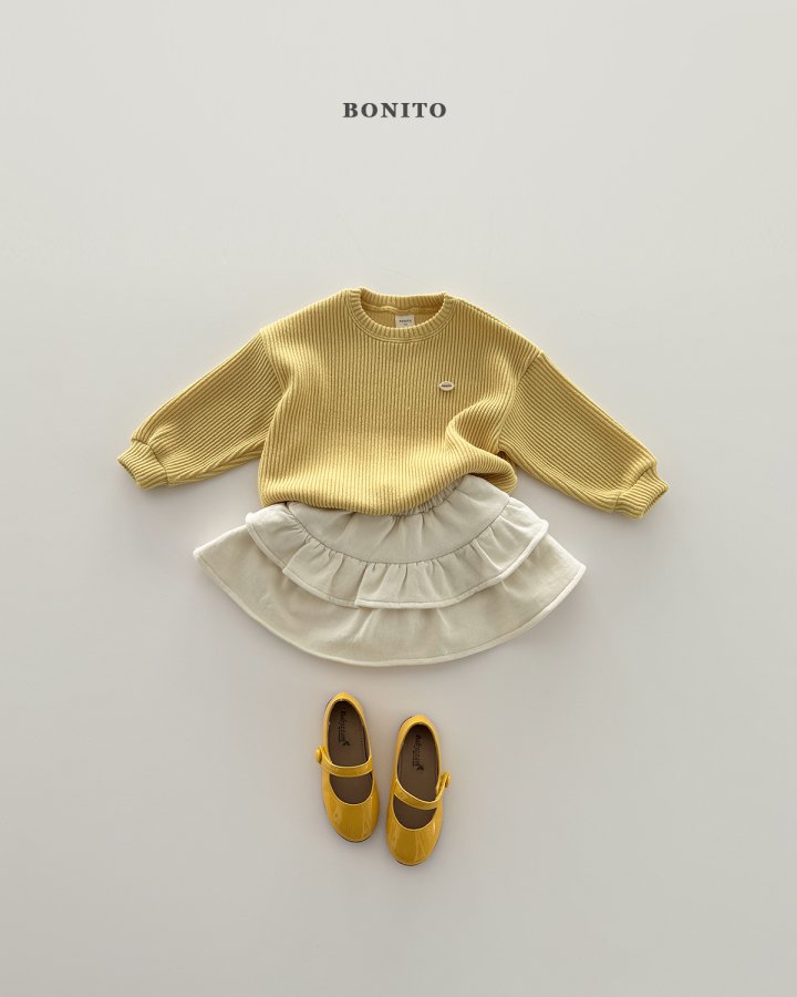 Bonito - Korean Children Fashion - #kidsshorts - French Terry Tiered Skirt - 12