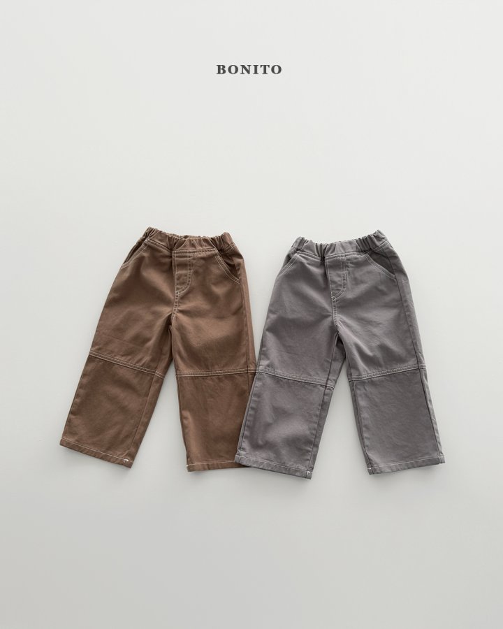 Bonito - Korean Children Fashion - #kidsshorts - Knee Panel Pants