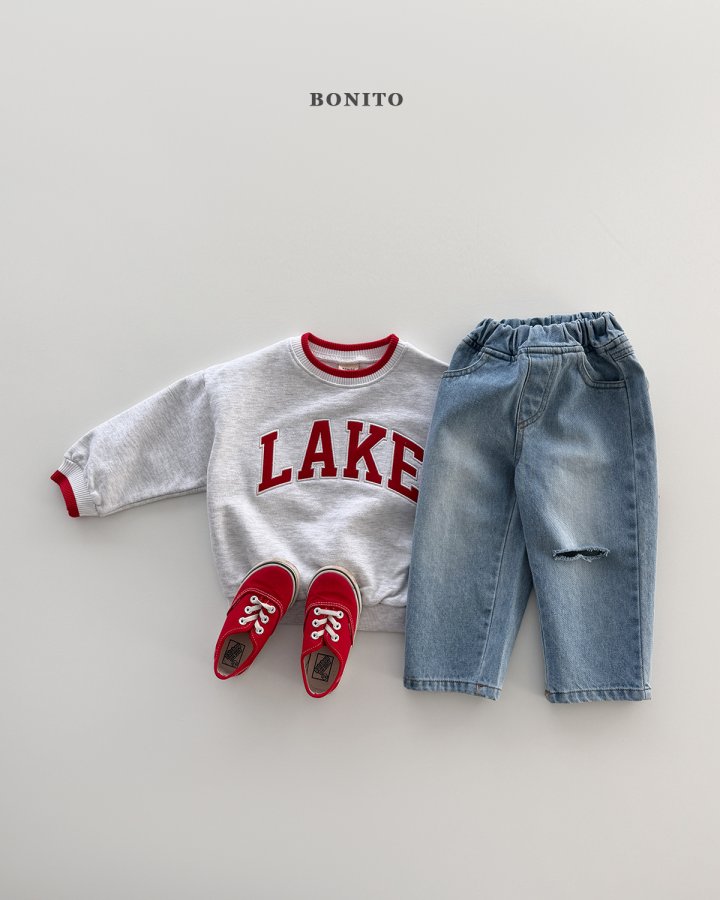 Bonito - Korean Children Fashion - #kidsshorts - Lake Sweatshirt - 8