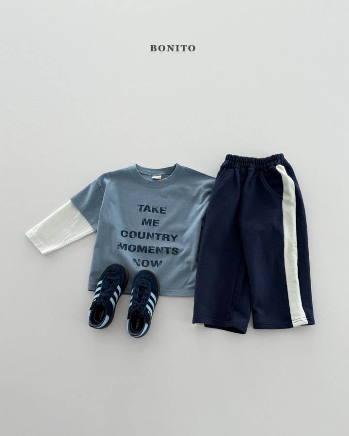 Bonito - Korean Children Fashion - #kidsshorts - Short Sleeve Layered Tee - 5