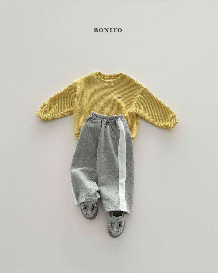 Bonito - Korean Children Fashion - #kidsstore - Side Color-Block Pants - 10