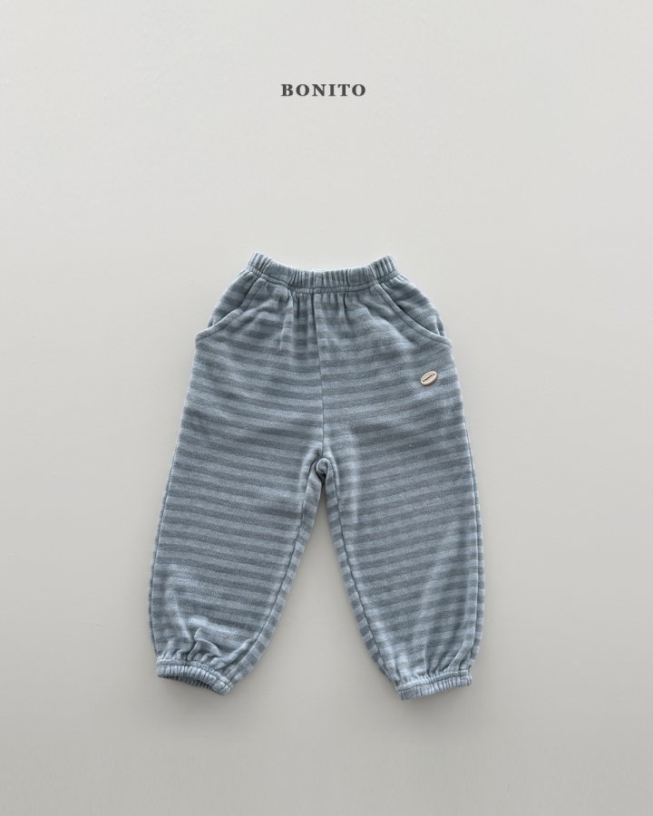 Bonito - Korean Children Fashion - #kidsshorts - Stripe Heat Jogger Pants - 4