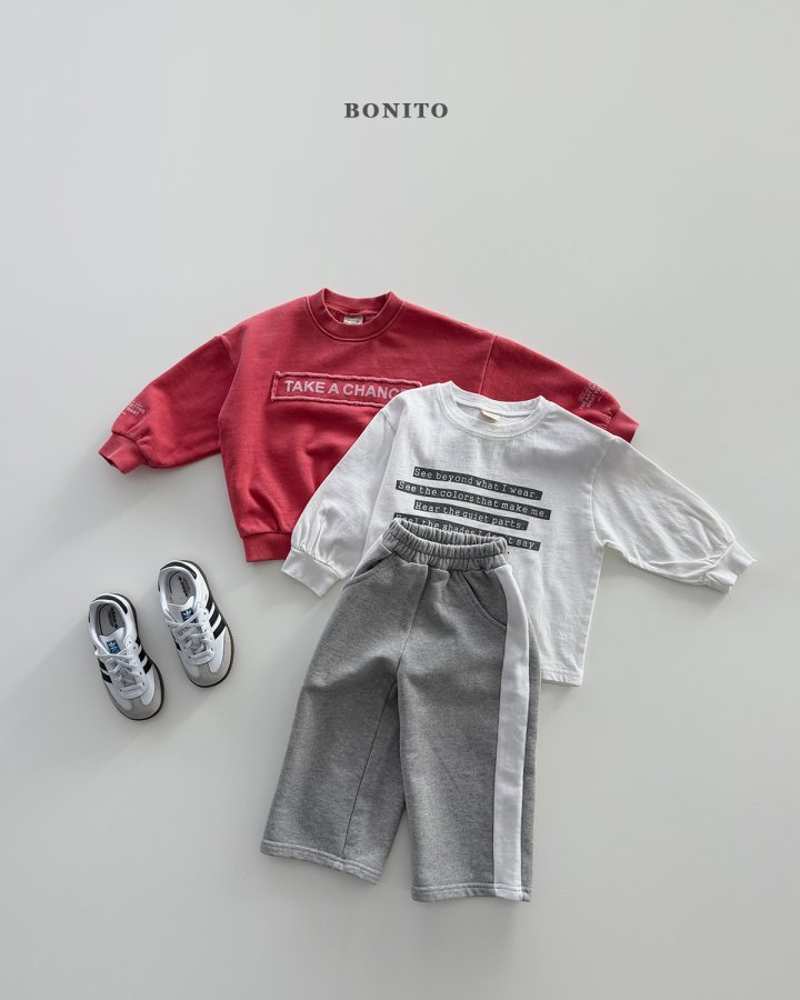 Bonito - Korean Children Fashion - #kidzfashiontrend - Take Pigment Sweatshirt (Junior) - 9