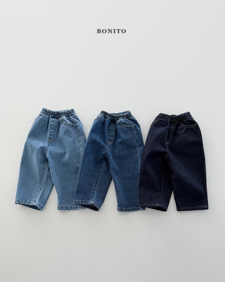 Bonito - Korean Children Fashion - #littlefashionista - Planned Denim Pants