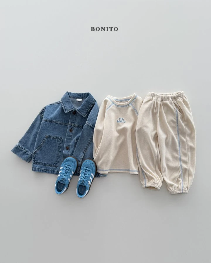 Bonito - Korean Children Fashion - #littlefashionista - Zigzag Top Bottom Set - 9