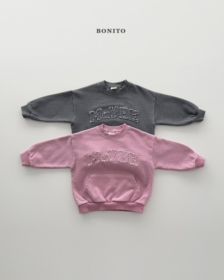 Bonito - Korean Children Fashion - #littlefashionista - Maybe Pigment Sweatshirt