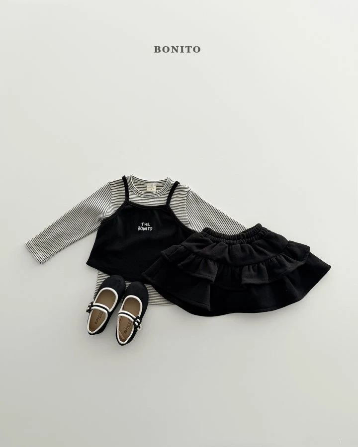 Bonito - Korean Children Fashion - #littlefashionista - Layered Sleeveless Set - 8