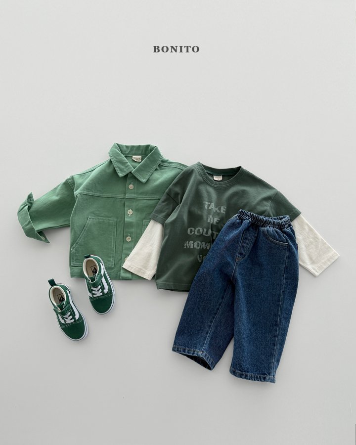 Bonito - Korean Children Fashion - #littlefashionista - Short Sleeve Layered Tee - 9