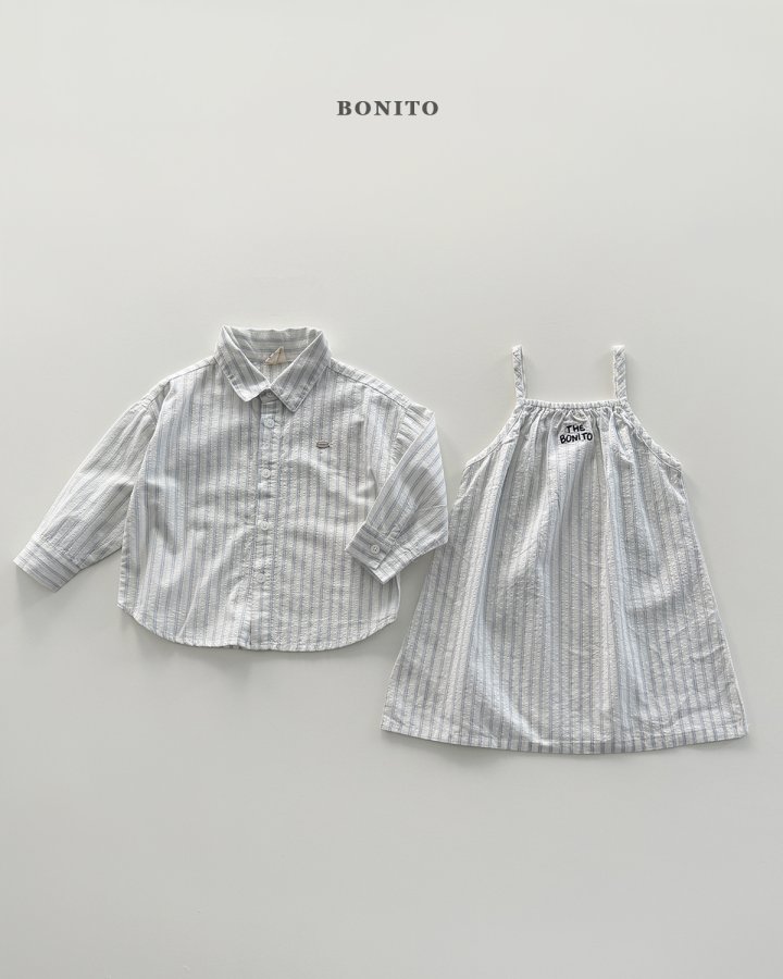 Bonito - Korean Children Fashion - #magicofchildhood - Buddy Stripe Shirt - 6