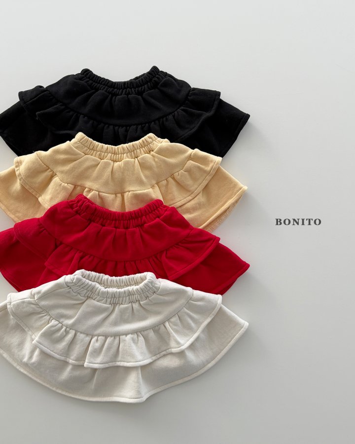 Bonito - Korean Children Fashion - #magicofchildhood - French Terry Tiered Skirt - 3