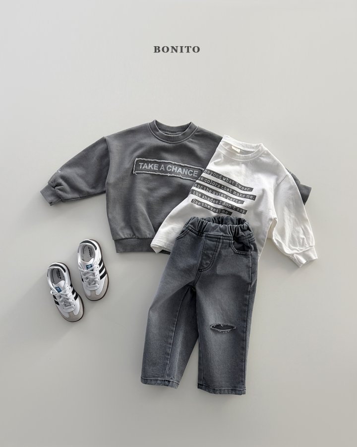 Bonito - Korean Children Fashion - #magicofchildhood - Take Pigment Sweatshirt (Junior) - 12