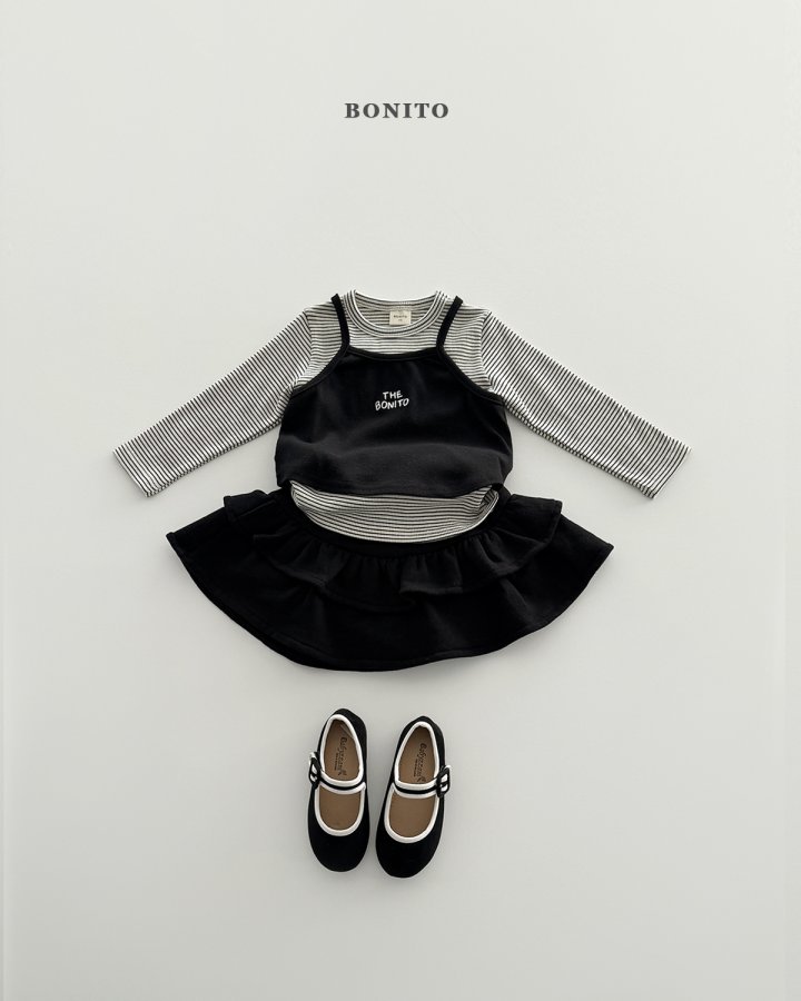 Bonito - Korean Children Fashion - #magicofchildhood - Layered Sleeveless Set - 9