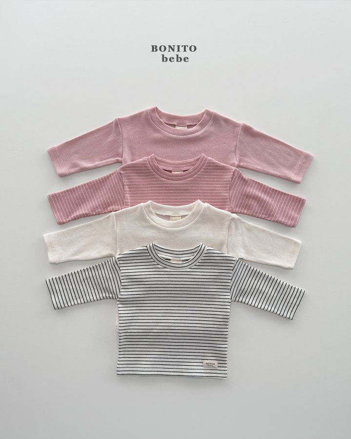 Bonito - Korean Children Fashion - #minifashionista - Baby Tee Set (set of 2)
