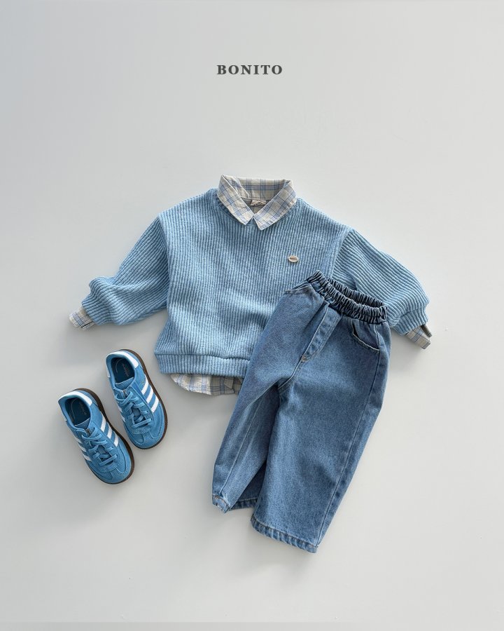 Bonito - Korean Children Fashion - #minifashionista - Pop Knit Sweatshirt - 7