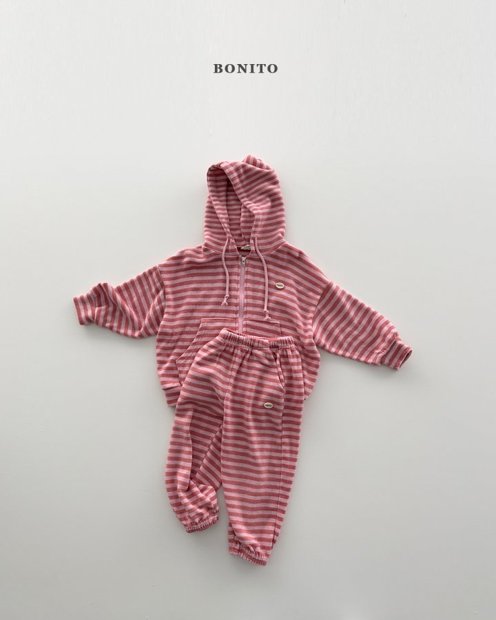 Bonito - Korean Children Fashion - #minifashionista - Stripe Heat Jogger Pants - 9