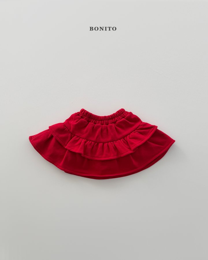 Bonito - Korean Children Fashion - #prettylittlegirls - French Terry Tiered Skirt - 5