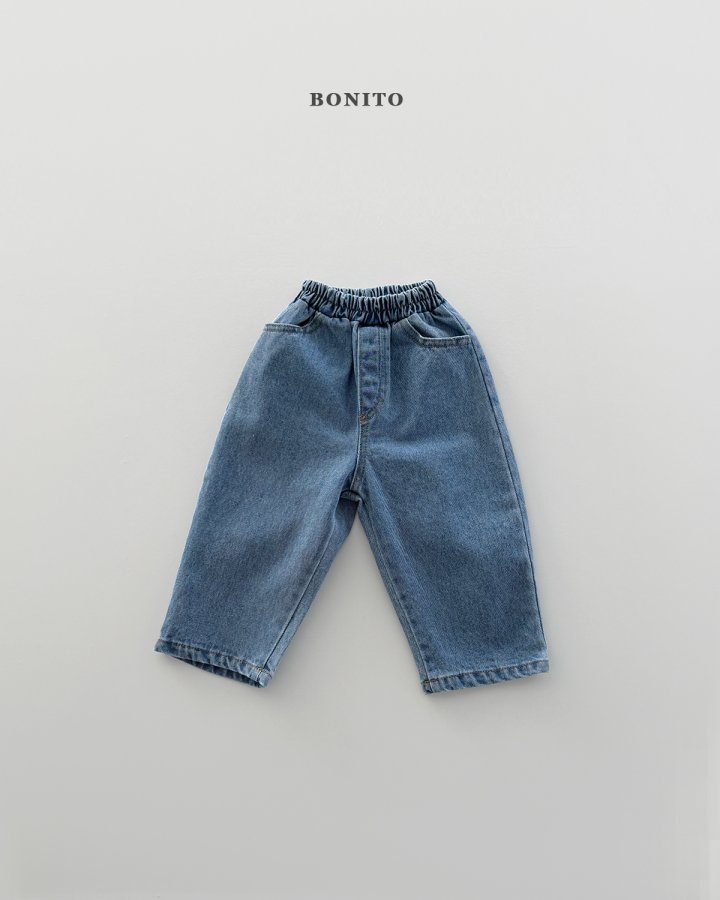 Bonito - Korean Children Fashion - #minifashionista - Planned Denim Pants - 4