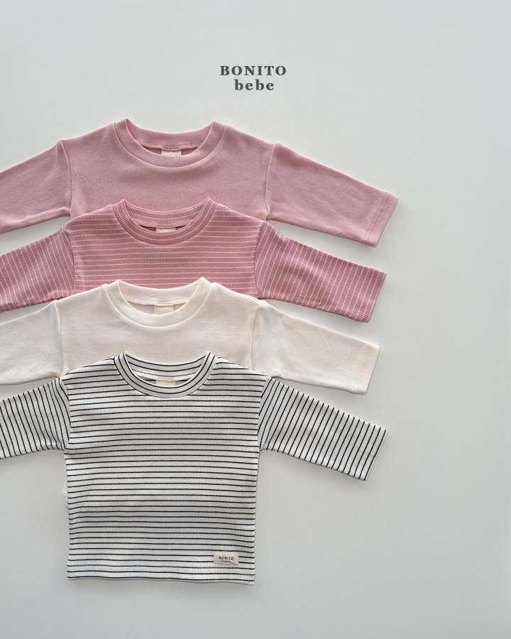 Bonito - Korean Children Fashion - #prettylittlegirls - Baby Tee Set (set of 2) - 2