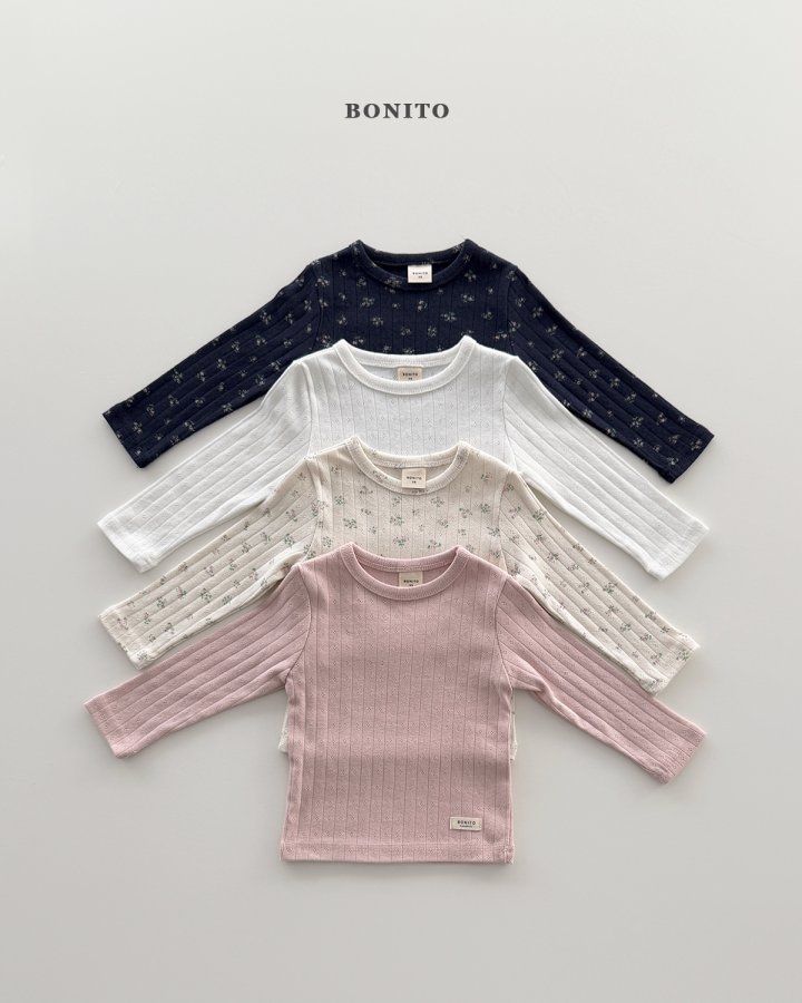 Bonito - Korean Children Fashion - #stylishchildhood - Eyelet Tee - 3