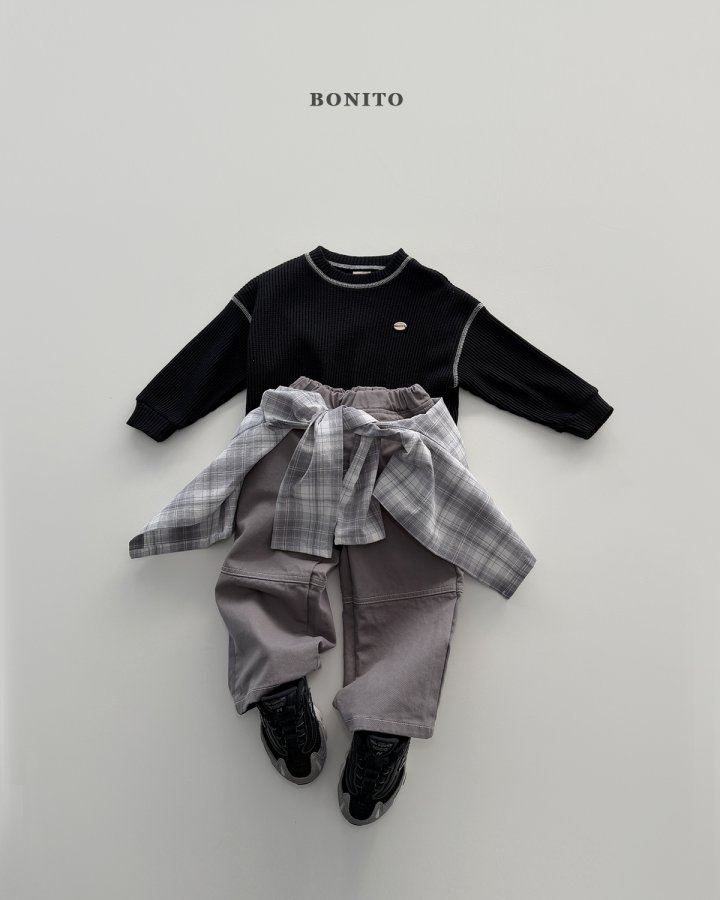 Bonito - Korean Children Fashion - #stylishchildhood - Knee Panel Pants - 11