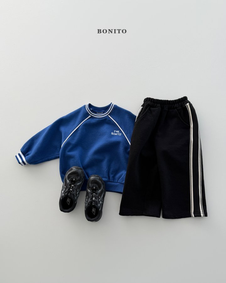 Bonito - Korean Children Fashion - #stylishchildhood - Double-Line Raglan Sweatshirt - 8