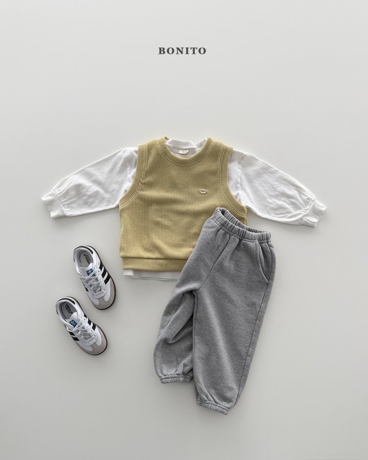 Bonito - Korean Children Fashion - #todddlerfashion - Butter Knit Vest - 10
