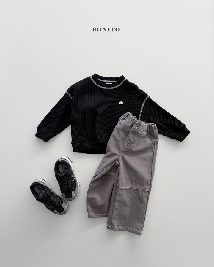 Bonito - Korean Children Fashion - #todddlerfashion - Knee Panel Pants - 9