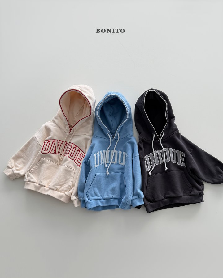Bonito - Korean Children Fashion - #todddlerfashion - Unique Double-Line Hoodie