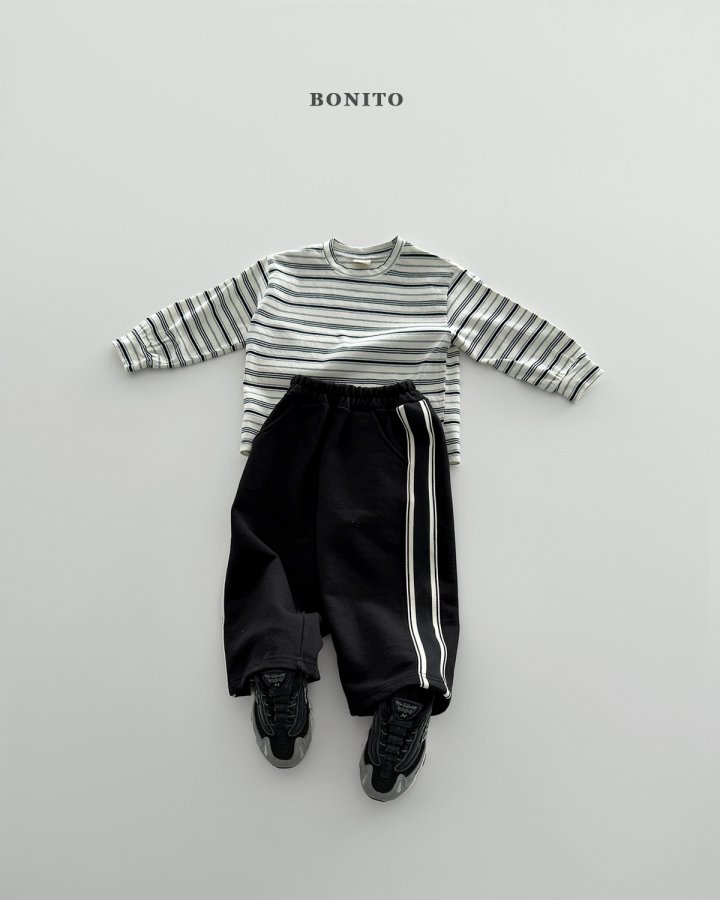 Bonito - Korean Children Fashion - #toddlerclothing - Clover Ribbed Tee - 8