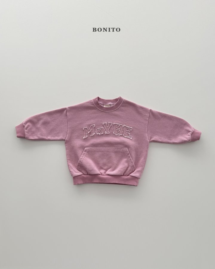 Bonito - Korean Children Fashion - #toddlerclothing - Maybe Pigment Sweatshirt - 6