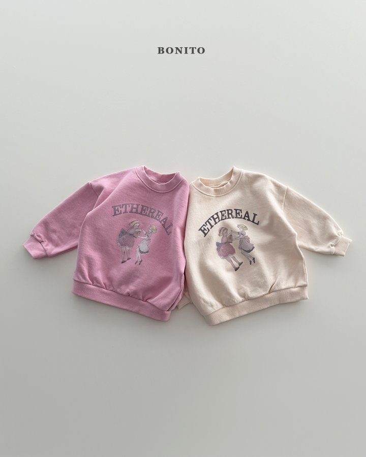 Bonito - Korean Children Fashion - #todddlerfashion - Girl Sweatshirt - 4