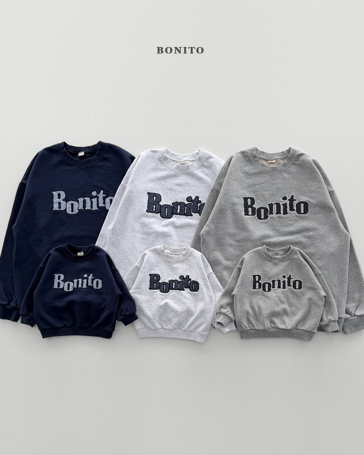Bonito - Korean Women Fashion - #momslook - Wave Sweatshirt (Adult)