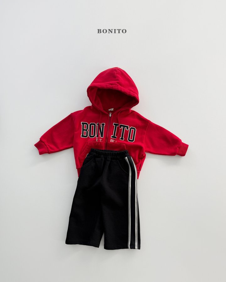 Bonito - Korean Women Fashion - #momslook - Half-and-Half Hoodie Zip-Up (Adult) - 7