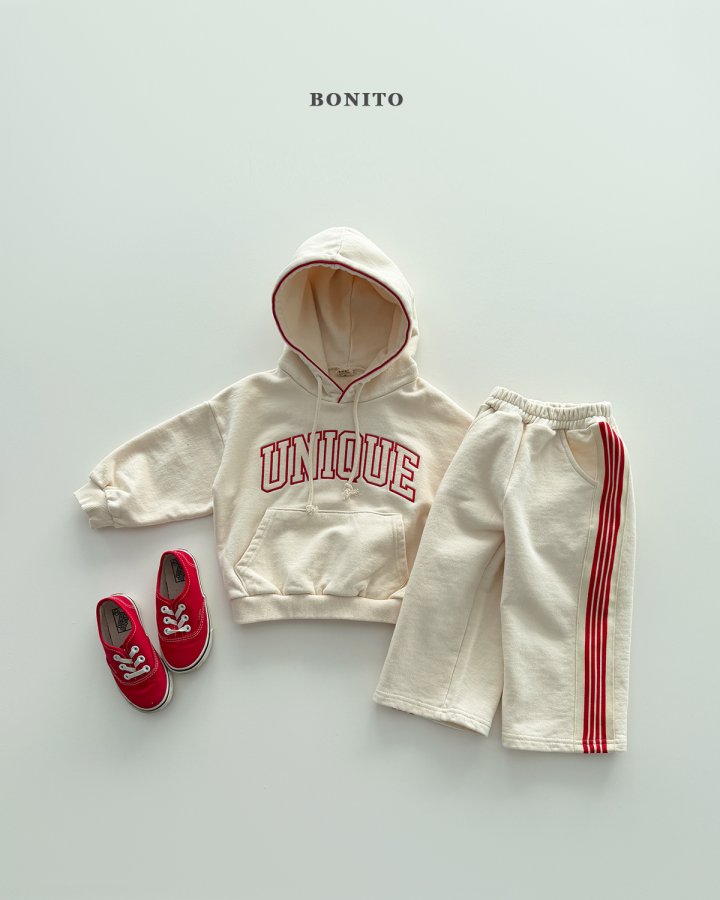 Bonito - Korean Women Fashion - #momslook - Unique Double-Line Hoodie (Adult) - 5