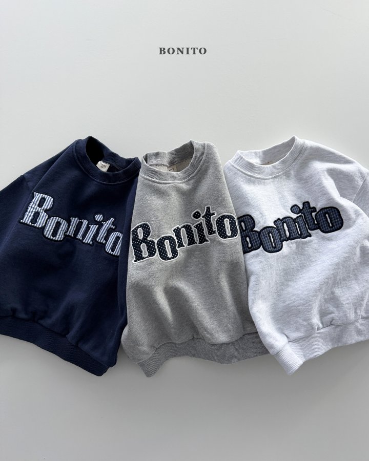 Bonito - Korean Women Fashion - #vintageinspired - Wave Sweatshirt (Adult) - 3