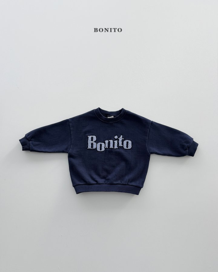 Bonito - Korean Women Fashion - #vintageinspired - Wave Sweatshirt (Adult) - 4