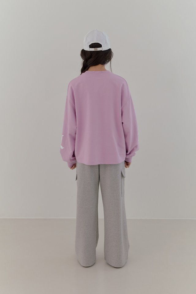 Boomjunior - Korean Junior Fashion - #Kfashion4kids - Angel Boxy Fit Sleeve Print Tee - 9