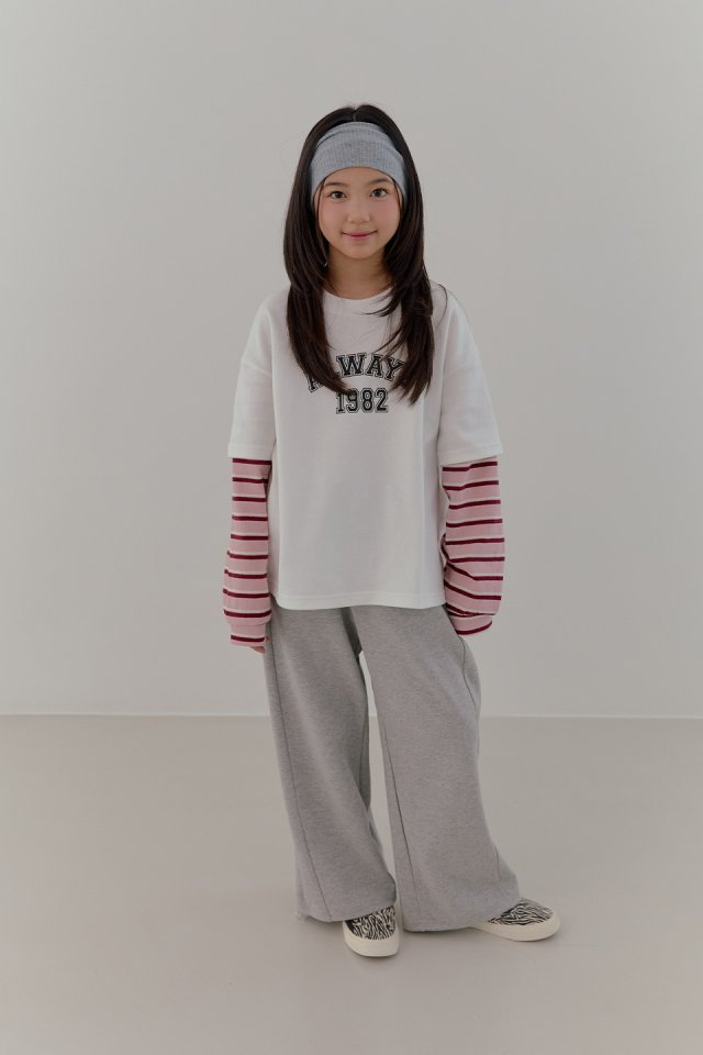 Boomjunior - Korean Junior Fashion - #childrensboutique - Side Pintuck Wide Two-Way Pants - 7