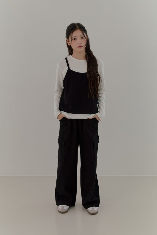 Boomjunior - Korean Junior Fashion - #childrensboutique - Cargo Wide Pants - 6