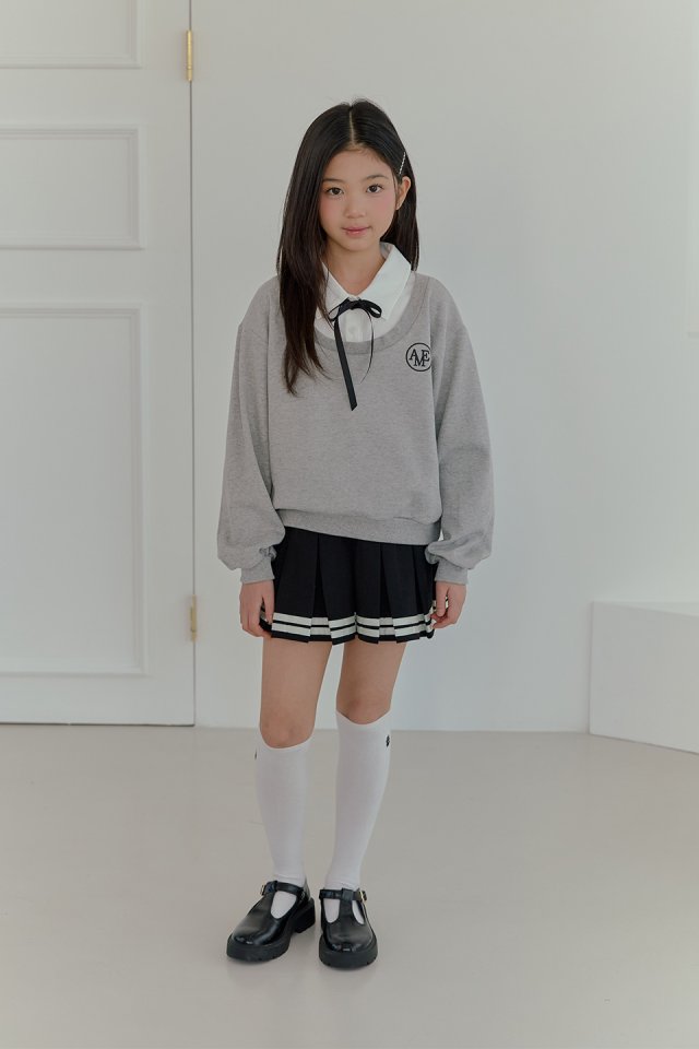 Boomjunior - Korean Junior Fashion - #designkidswear - Line Skirt - 11