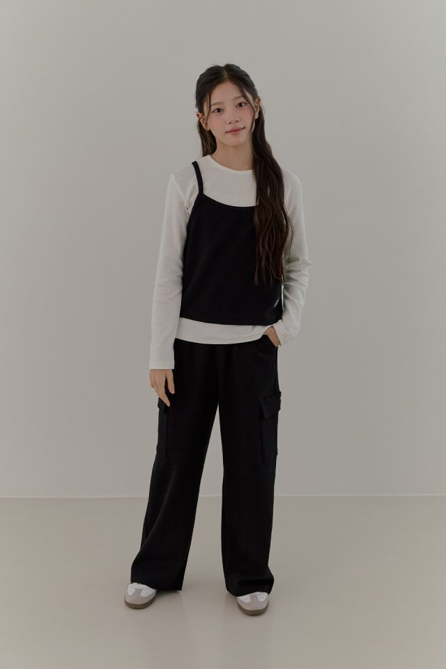 Boomjunior - Korean Junior Fashion - #designkidswear - Cargo Wide Pants - 7