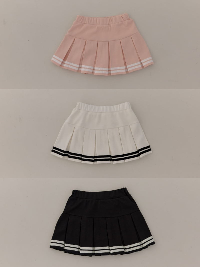 Boomjunior - Korean Junior Fashion - #discoveringself - Line Skirt - 12