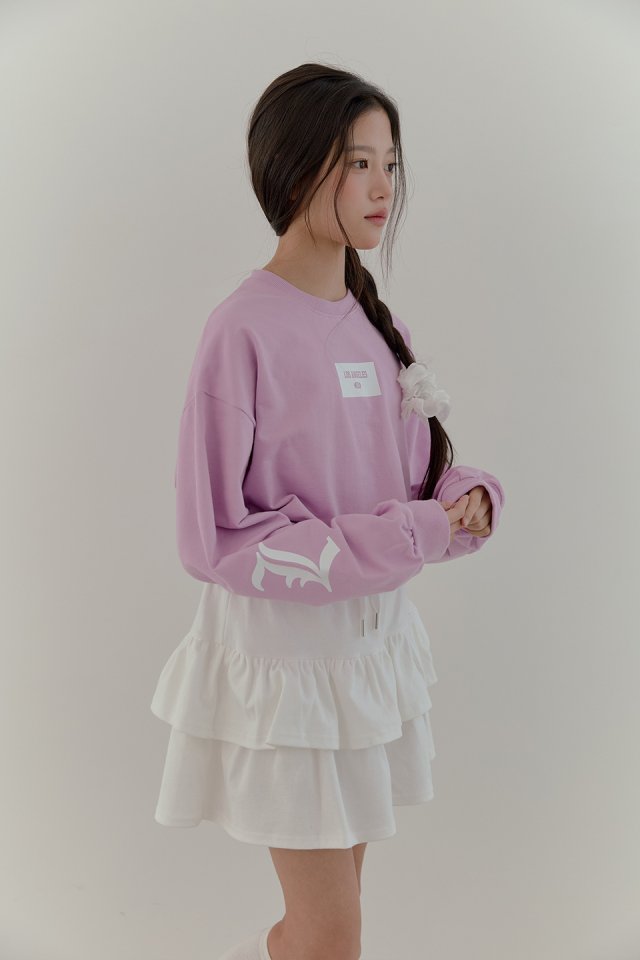 Boomjunior - Korean Junior Fashion - #fashionkids - Angel Boxy Fit Sleeve Print Tee - 5