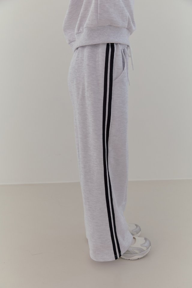 Boomjunior - Korean Junior Fashion - #fashionkids - Double Line Wide Pants - 11