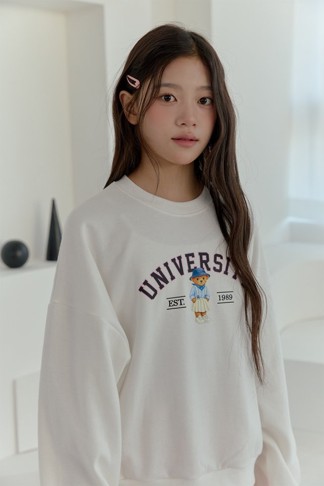 Boomjunior - Korean Junior Fashion - #kidzfashiontrend - Teddy Bear Sweatshirt - 6